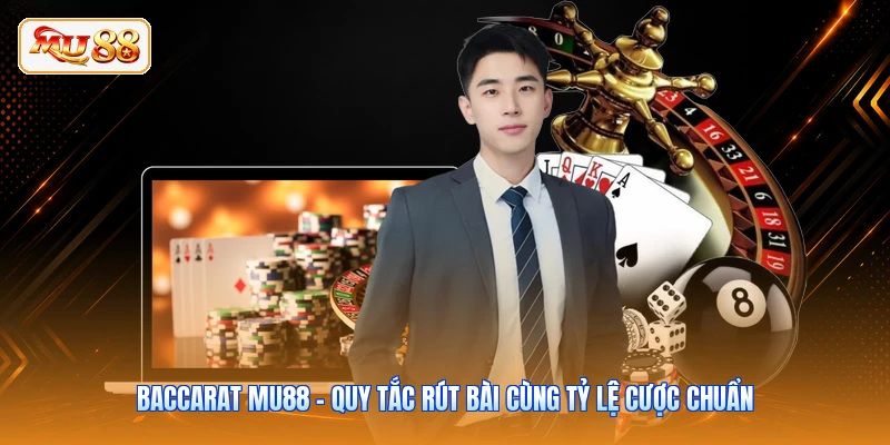 Baccarat MU88 - Quy Tắc Rút Bài Cùng Tỷ Lệ Cược Chuẩn