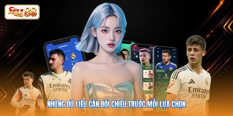 Những dữ liệu cần đối chiếu trước mỗi lựa chọn