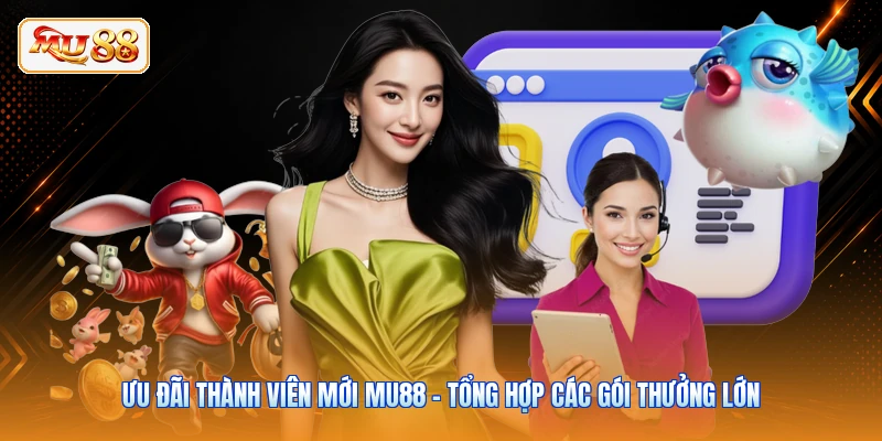 Ưu Đãi Thành Viên Mới MU88 - Tổng Hợp Các Gói Thưởng Lớn